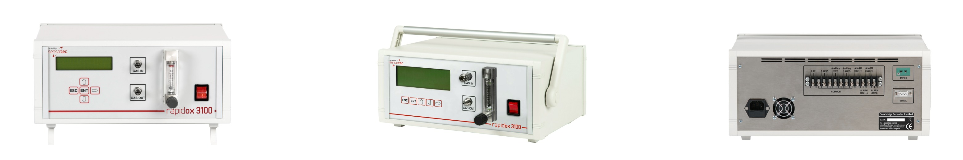 Rapidox 3100 Multigas Analyser Cambridge Sensotec