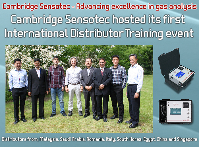 Cambridge Sensotec Hosts First International Distributor Training Event